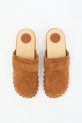 Chloé Suede Joy Clog  Mule