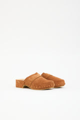 Chloé Suede Joy Clog  Mule