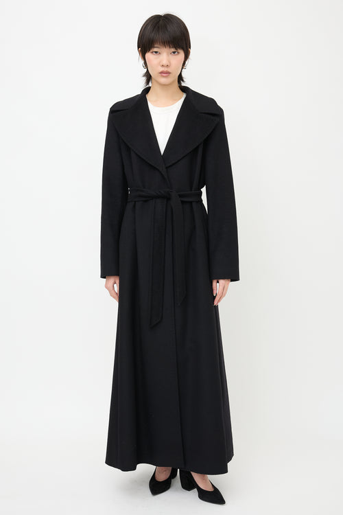 Max Mara Studio Wool Belted Coat