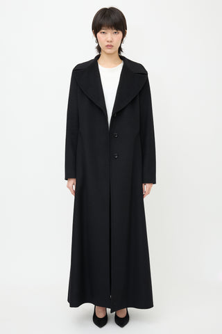 Max Mara Studio Wool Belted Coat