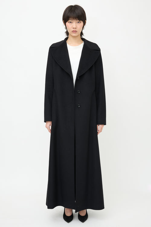 Max Mara Studio Wool Belted Coat