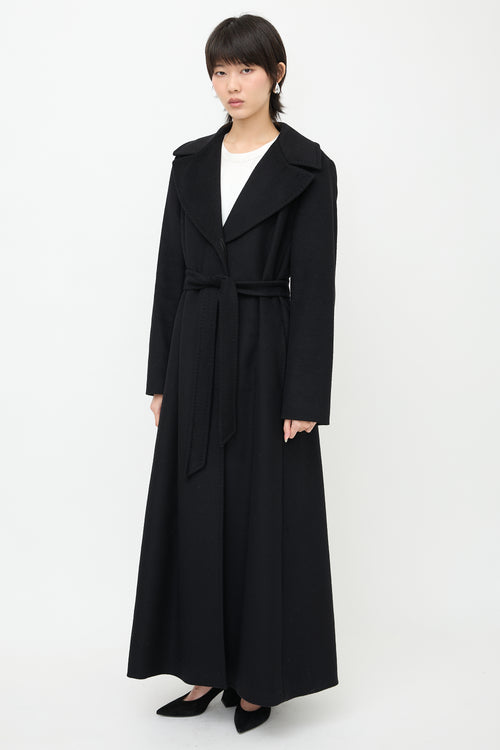 Max Mara Studio Wool Belted Coat