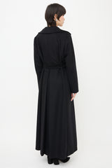 Max Mara Studio Wool Belted Coat