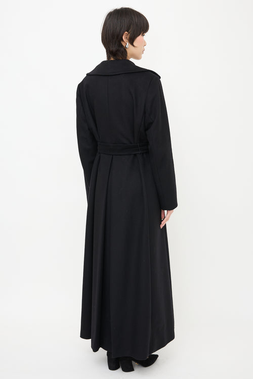 Max Mara Studio Wool Belted Coat