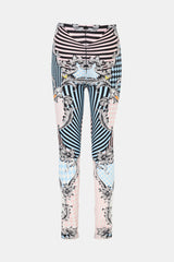 Versace Barocco Mixed Print Legging
