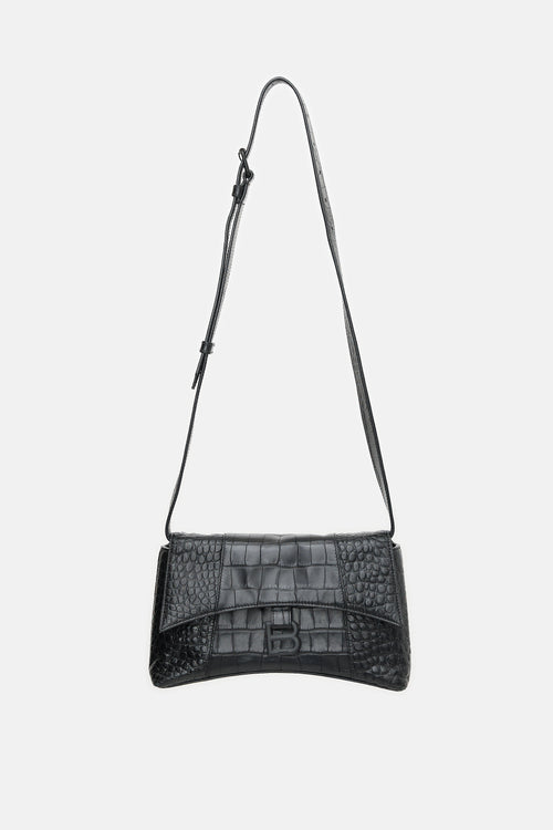 Balenciaga Embossed Leather XS Downtown Bag