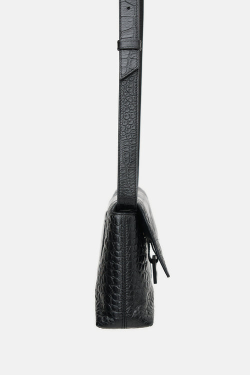 Balenciaga Embossed Leather XS Downtown Bag