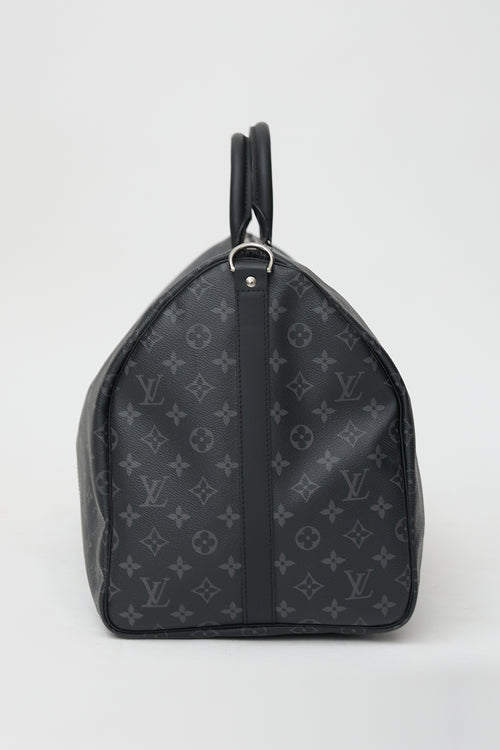 Louis Vuitton Monogram Keepall Bandoulière 55 Bag