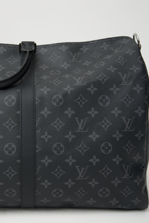 Louis Vuitton Monogram Keepall Bandoulière 55 Bag