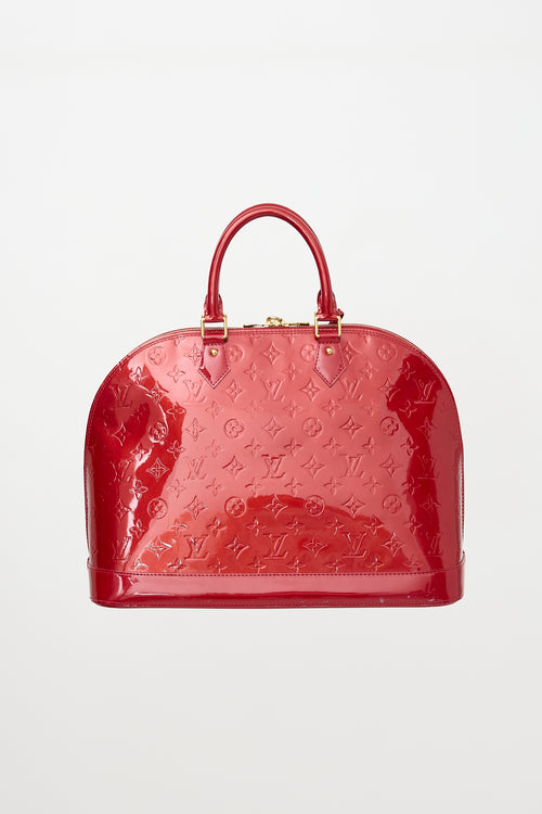 Louis Vuitton 2011 Vernis Alma MM Bag