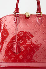 Louis Vuitton 2011 Vernis Alma MM Bag