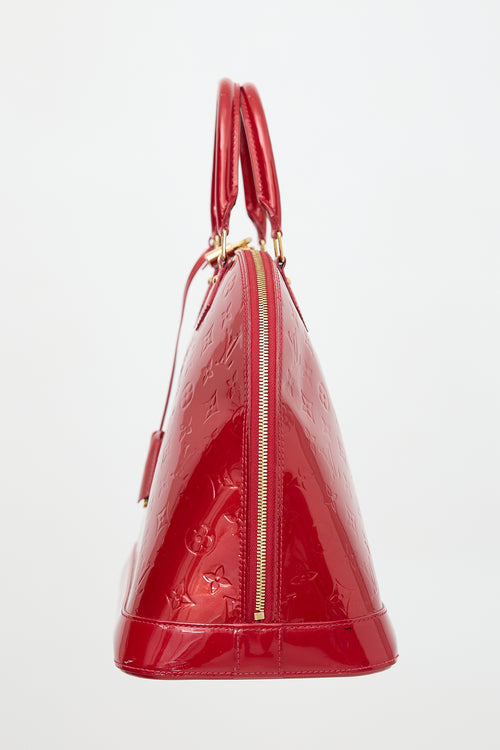 Louis Vuitton 2011 Vernis Alma MM Bag