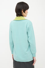 Hermès Reversible Collared Sweater