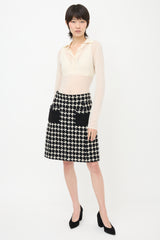 Chanel FW 2007 Cashmere & Wool Skirt