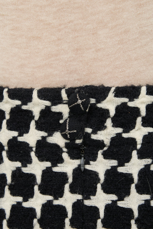 Chanel FW 2007 Cashmere & Wool Skirt