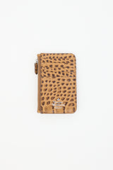 Vivienne Westwood Embossed Leather Half Moon Card Holder