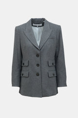 Veronica Beard Wool Nalani Dickey Blazer