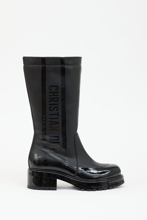 Dior Leather Greaser-D Boot