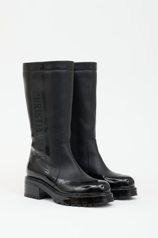 Dior Leather Greaser-D Boot