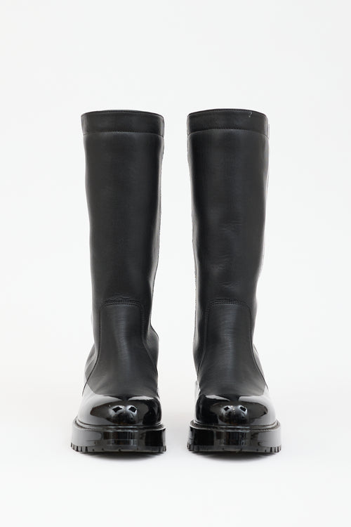 Dior Leather Greaser-D Boot