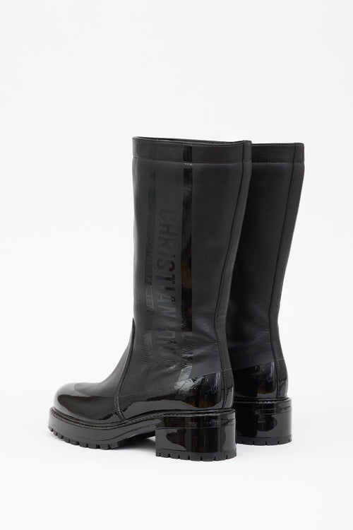 Dior Leather Greaser-D Boot