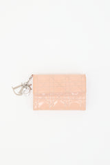 Dior 2013 Patent Cannage Trifold Wallet