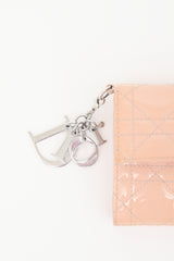 Dior 2013 Patent Cannage Trifold Wallet
