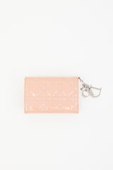 Dior 2013 Patent Cannage Trifold Wallet