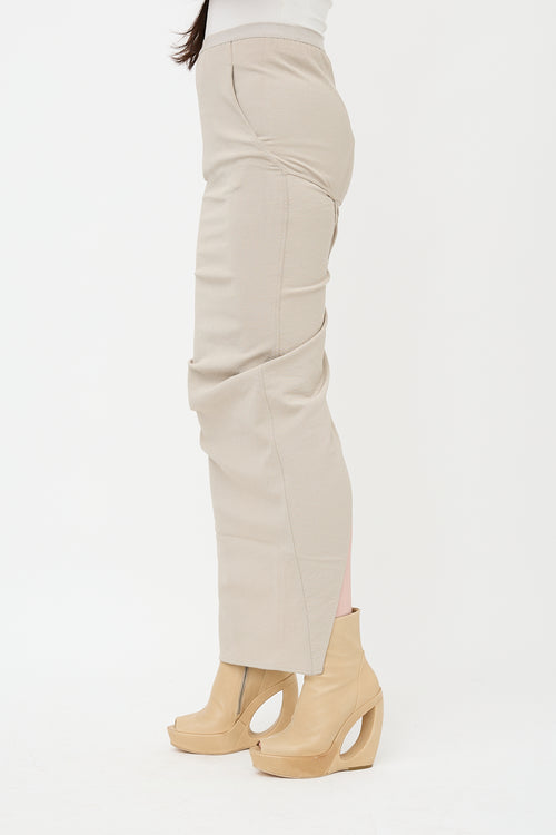 Rick Owens SS 2016 Textured Knit Skirt
