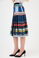 Paul Smith Silk Printed Wrap Skirt