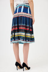 Paul Smith Silk Printed Wrap Skirt