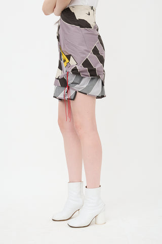 Maison Margiela 2010 Deconstructed Mini Skirt
