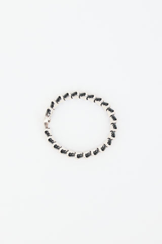 David Yurman Sterling Silver Armoury Link Bracelet