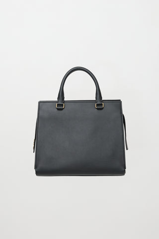 Saint Laurent Leather Medium East Side Bag