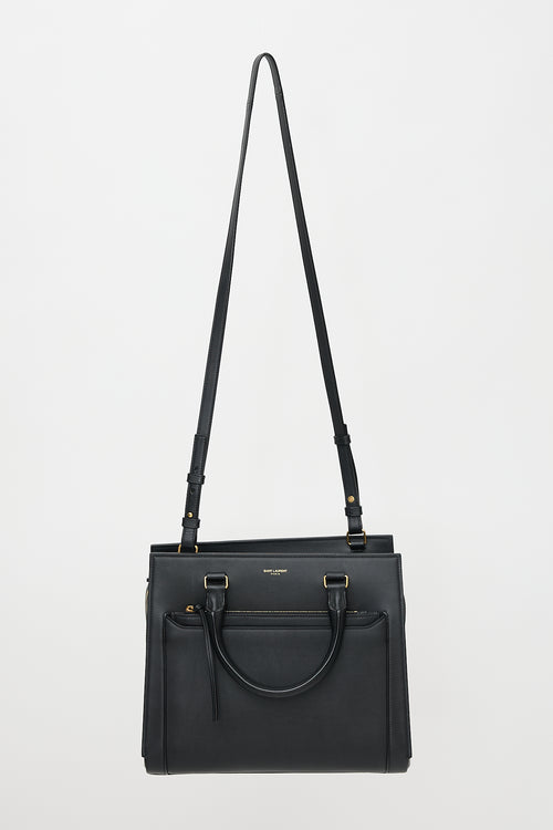Saint Laurent Leather Medium East Side Bag