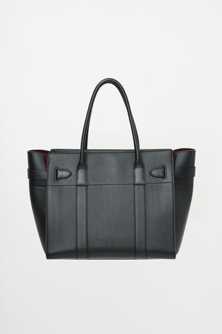 Mulberry Leather Zipped Bayswater Bag