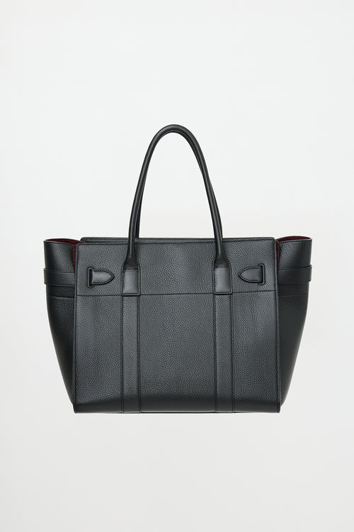 Mulberry Leather Zipped Bayswater Bag