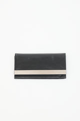 Jean Paul Gaultier Vintage Leather Logo Bifold Wallet