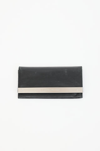Jean Paul Gaultier Vintage Leather Logo Bifold Wallet