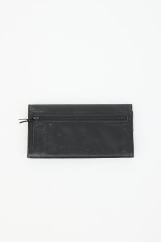 Jean Paul Gaultier Vintage Leather Logo Bifold Wallet