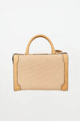 Gucci Vintage Canvas & Leather Train Bag