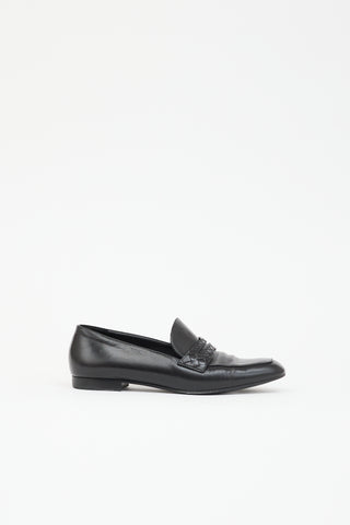Bottega Veneta Leather Penny Loafer