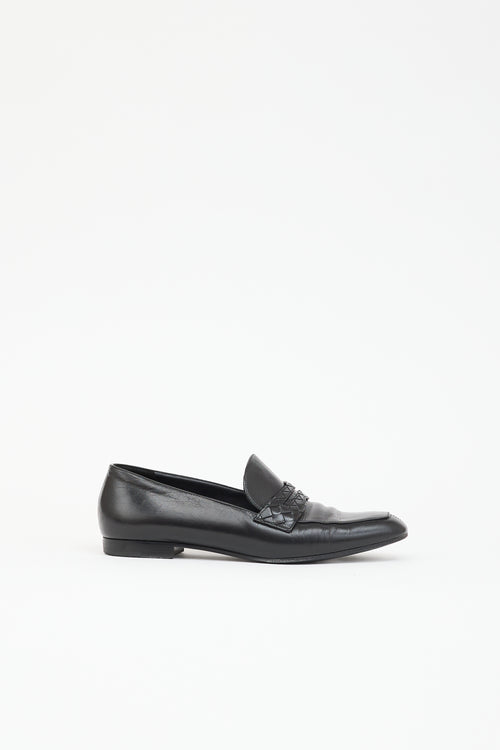 Bottega Veneta Leather Penny Loafer