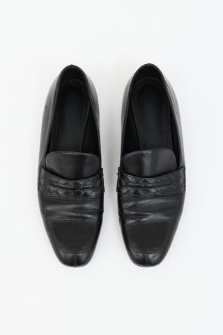 Bottega Veneta Leather Penny Loafer