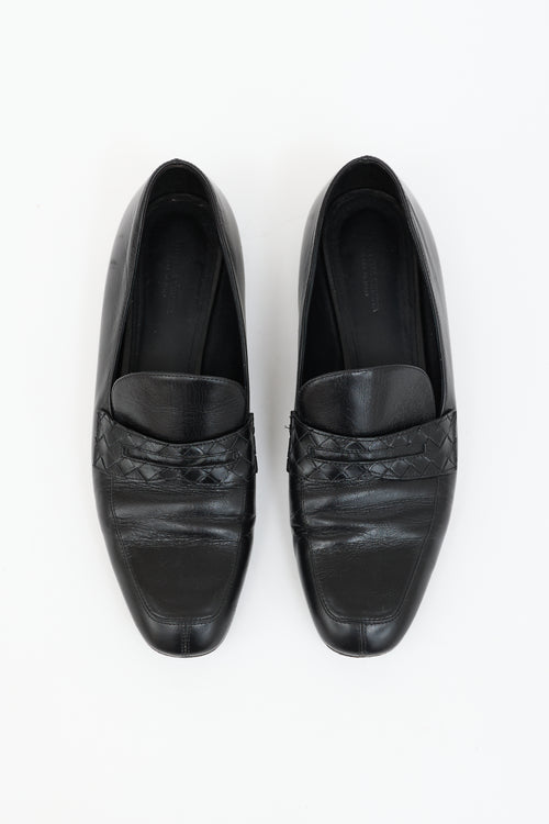 Bottega Veneta Leather Penny Loafer