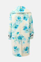 Prada FW 2017 Mohair Floral Coat