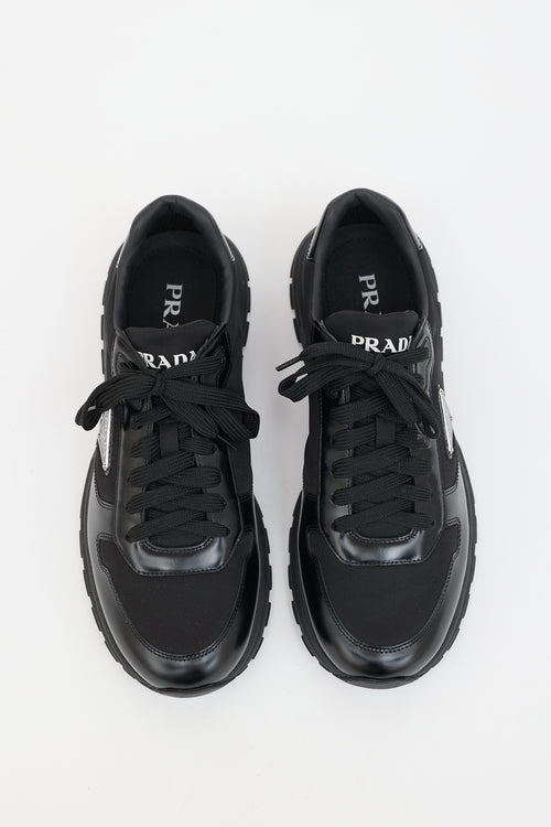 Prada Leather & Re-Nylon Prax 01 Sneaker