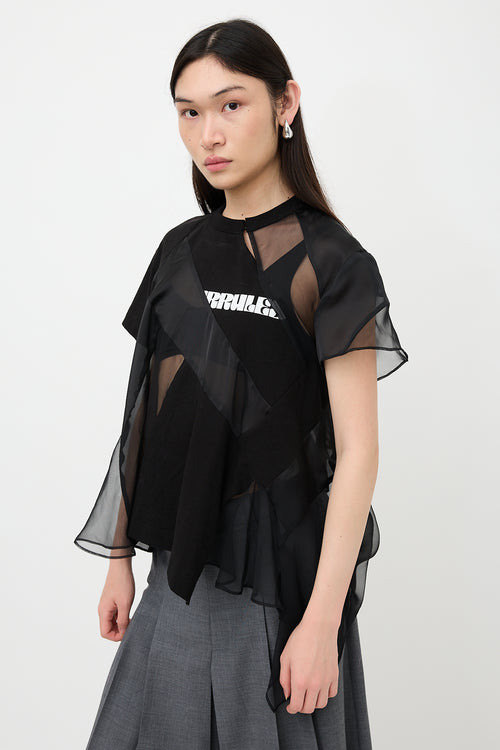 Sacai Patchwork T-Shirt