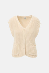 Toteme Linen Sweater Vest