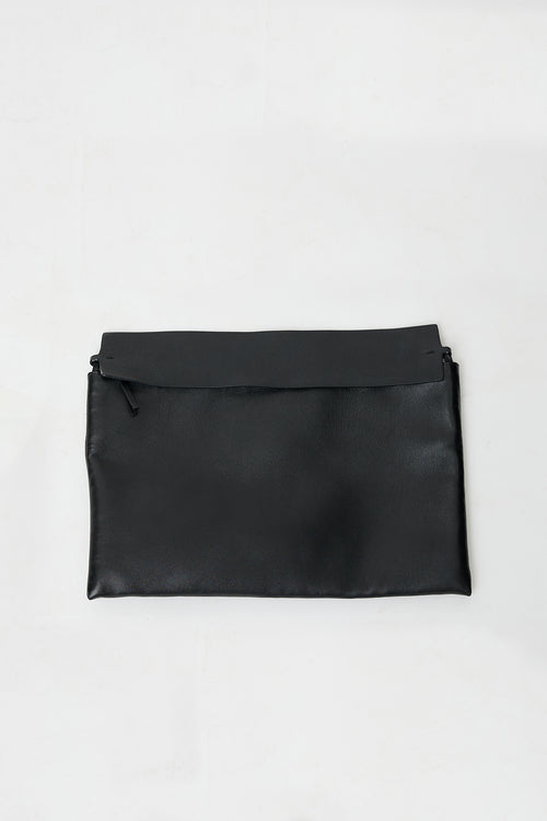 The Row Leather Emy Shoulder Bag